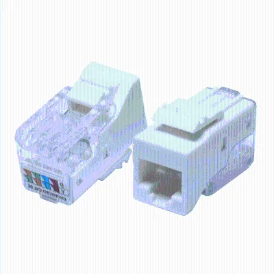 Unshielded Keystone Cat5e Modular Jack Rj45 8p8c Cat6 Keystone Cat5e Networking Toolless Cat6 Keystone Jacks