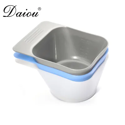 Hair Dye Tint Bowl Tint Brush Highlights Board Professional Dyeing Tint Bowl for Salon Accessories