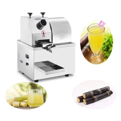 High Quality Automatic Sugarcane Juice Making Machine Sugar Cane Juice Extractor