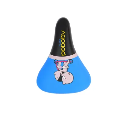 Wholesale Custom Cartoon Bicycle Parts Comfortable Bike Waterproof Pvc Bicycle Saddle for Mountain Road Bike Parts E-Bike Seat