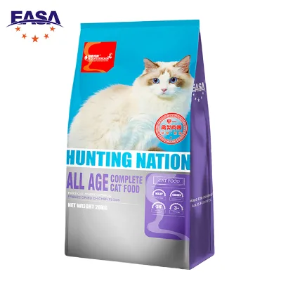 20KG Bulk Wholesale Private Label High Protein Low Fat Meat Cat Food for All Ages