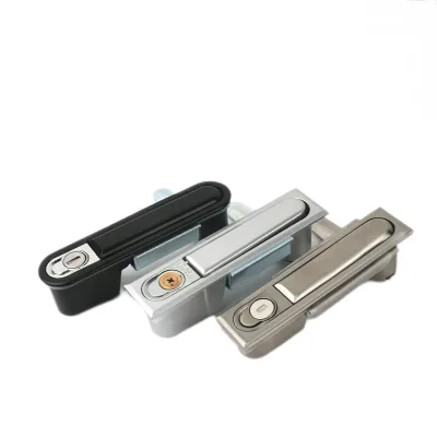 Flat MS618 Electrical Cabinet Lock Keyed Cam Lock for Control Cabinet Electric Enclosure Box