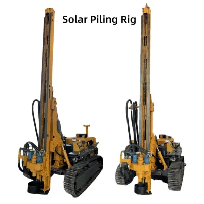 APCOM PV Foundation rig for Saudi EPC Contractor