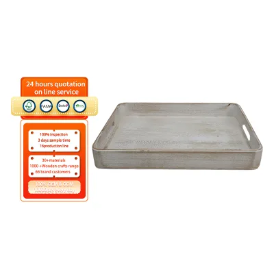 Small Bathroom Vanity Tray for Countertop Makeup Perfume Jewelry Decor Candle Keys, Bamboo Kitchen Tray for Soap Dispenser Spice