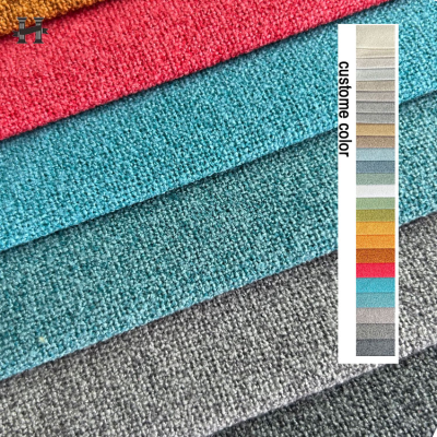 Heavyweight Linen Fabric Plain Faux Linen Fabric Linen Polyester Fabric Roll