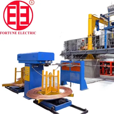 Oxygen-free Copper Rod 8 mm Continuous Upcasting Machine
