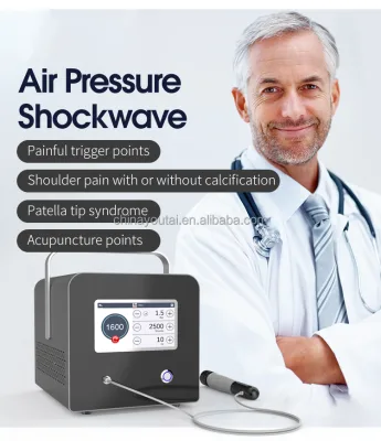 Extracorporeal Shockwave Therapy Machine Electromagnetic Physical Therapy Equipment for Pain Relief Massage