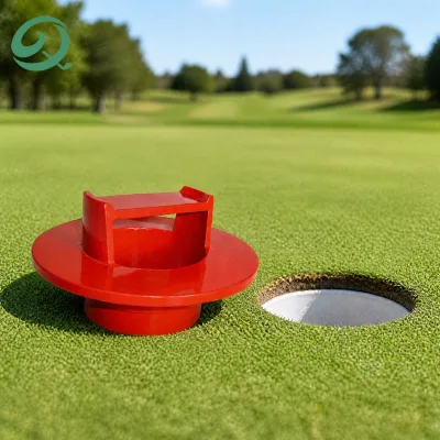 New Golf Hole Cup Presser Cup Setter Installer Aluminum Golf Hole Positioning Hole Cup Fixing Tool for Putting Green Maintenance