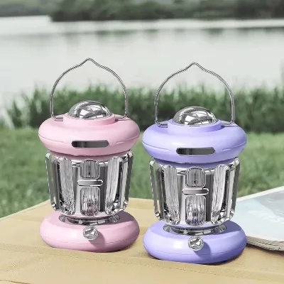 LED Outdoor Camping Lantern Lamp Portable Smart Home Product for Mountaineering & Tent Lighting