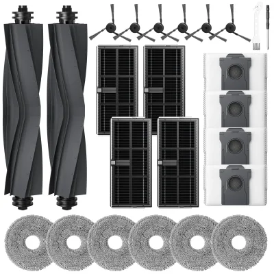 Fit Dreame L40 Ultra (Gen 2) MOVA P10 Pro Ultra (Gen 2) Accessories-Wet/Dry Mop for Hardwood Tile Carpet