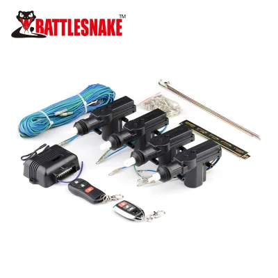 Black or Blue Color Remote Car Central Locking System for 4 Doors with Trunk Release Option