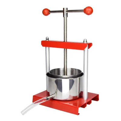 Wine Press European American Manual Vintage Press Dregs MultifunctionalStainless Steel Fruit Juice Press Squeezer Juicer