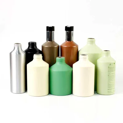 High Quality Wholesale Aluminum Cosmetic Bottle Bamboo Shampoo Bottle Foam Bottles for Eyelash Shampoo