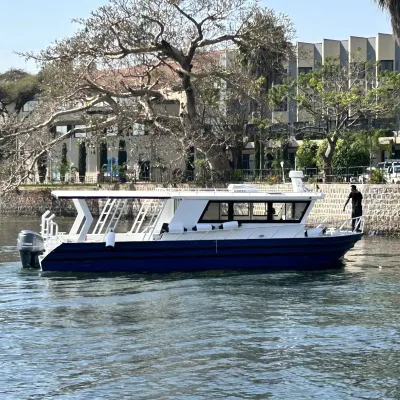 High Speed Water Taxi Sightseeing Passenger Boat 30 Passengers Tourism Traffic Operation Coastal Area