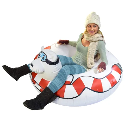 Customized Inflatable Sled Winter Sports Inflatable Pvc Snow Tube Ski Toys Outdoor Snow Sled for Adults Sleds & Snow Tubes