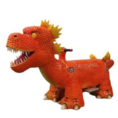 Shopping Mall Children Car Coin Operated Walking Electric Dinosaur Car Ride for Sale