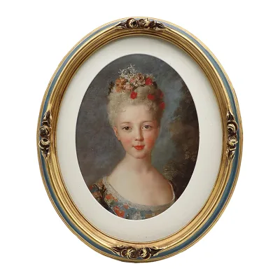 Private Label Quality Assured Large 8x10 American Style Antique Photo Frame Resin Material for Home Use