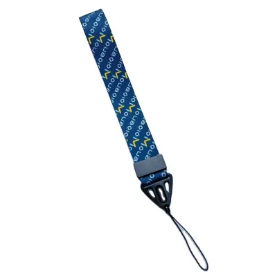 Custom Sublimation Print Short Wrist Lanyard Keychain with Quick Release Buckle for Women Men Kids Children Students Teachers