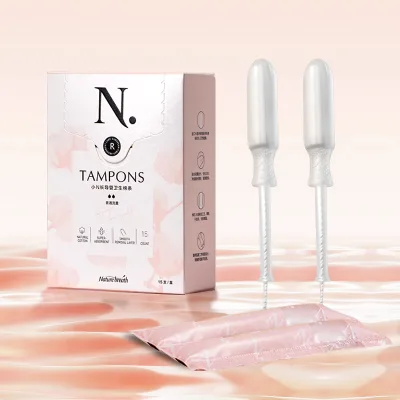 Biodegradable Organic Cotton Tampons Menstruasi Feminine Hygiene Making High Quality Tampons for Women