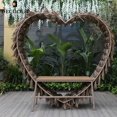 Bali Nest Daybed Tourism Photo Props Ins Style Web Celeb Creative Rattan Hammock for Home Stay Hotel Decoration Sun Lounger
