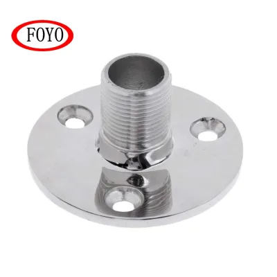 FOYO New High Mirror Polished Stainless Steel Antenna Base for Replacement/Repair Various Sizes