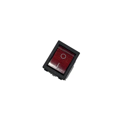 Hot Sale KCD4 Double Throw Rocker Switch Button switch T105/55 DPDT ON-OFF Neon Lamp New Design 12A 125VAC ICs Switches