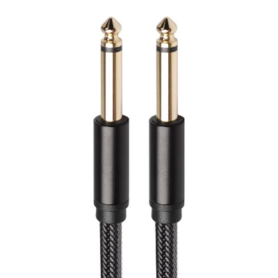 6.35mm Male to 6.35mm Male Cable Guitar Instrument Cable