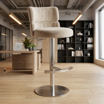 Modern Contemporary Bar Chair Casual Factory Custom Cheap High bar Stool Chair Upholstered Rotary Lift king bar Stools