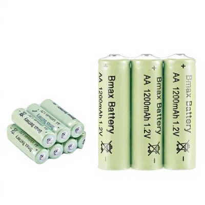 No 5 Model AA High-Capacity Rechargeable Batteries 1.2V 1200mAh for Remote Controls & Electric Toys Rotating Robots