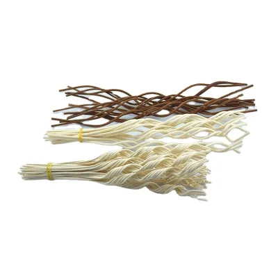 Natural Curly Rattan Stick Wavy Reed Diffuser Stick Replacement Refill Sticks