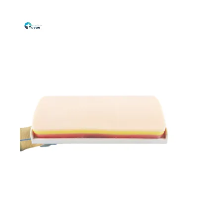 Highly Simulated Double Layer Surgical Suture Model Silicone Material for Cutting Knot Tying Training Factory Medical Science