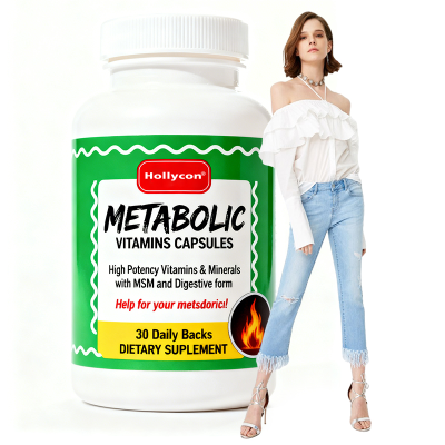 Supplier Multivitamins Supplement Boost Metabolism Vitamin Pills Digestive Health Slimming Capsules Metabolic Vitamins Capsules