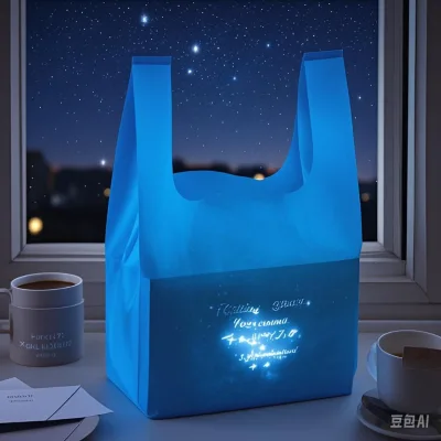 Recyclable Non-Woven Takeout Packaging - Durable & Heat-Resistant Food Bags