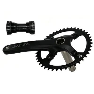 Superior Teeth Mountain Bike Chainwheel Steel Bicycle Chainring Durable Bicycle Chainwheel & Crank for MTB Bike Alll Kind Bikes