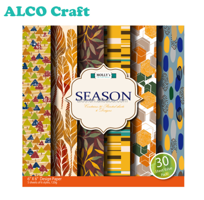 120g Autumn Design Sheet Printed Scrapbooking Paper Craft Paper