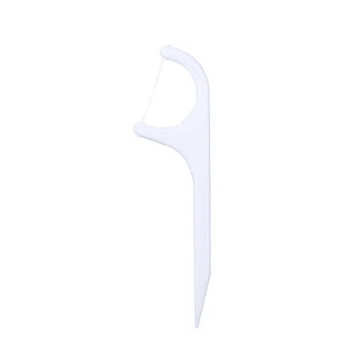 PS Stick High-molecular Dental Floss White Toothpicks Flosser Pick Toothpick Packaging Dental Double Side Toothpick Plastic