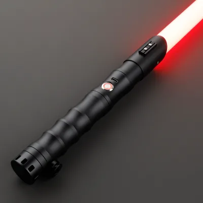 LGTSaber USB Rechargeable FOC Lightsaber Blaster Effect Gravity Sensing Lightsword for Swordsmanship and Movie Tool Scenes