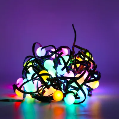 Factory Hot Sales Multicolor LED Module Pixel String Lights for Holiday and Event Celebration