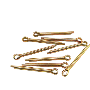 GB91 Stainless Steel Cotter Pin Yellow Passivated Split Cotter Pin Fastener