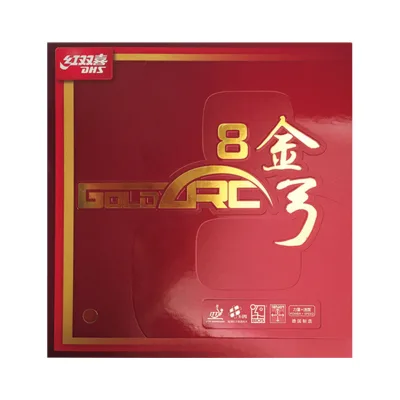 DHS GoldArc 8 Non-Sticky Offensive Pimples Low MOQ Table Tennis Rubber Sponge in Germany Trail Order Welcome