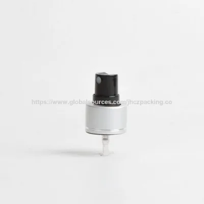 Cosmetic Grade Aluminium Fine Mist Sprayer with Adjustable Spray Pattern for Skincare