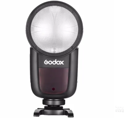 New Stock V1mid C GN55 Magnetic Round Head Flash Light TTL HSS Photography Flash