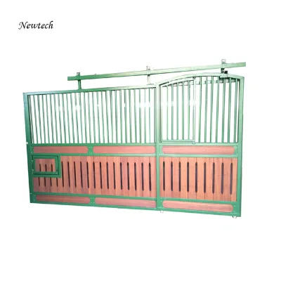 Factory Supply Luxury Equine Products Horse Stall Barn Horse Stable Barn Door Front Accessories
