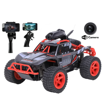 2.4G High Speed HD Camera RC Car With WiFi Racing Car 15KM/H All Terrain Adaptation