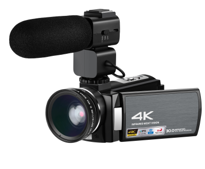 Professional DV Camcorder HD Video Cameras Camcorder Digital Camera 1080P 24MP with 3.0 Screen Display