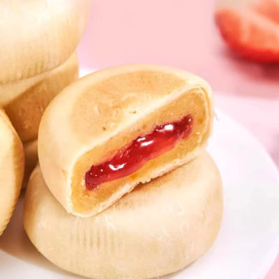 Durian Pineapple Strawberry Blueberry Passion Fruit Cake Pie Bakery Vegan Dessert Bulk Pack OEM Pastry