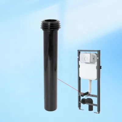 Modern Design 500cm Wholesale Plastic Pipe Fitting Straight Toilet Pipe Connector for Toilet Use