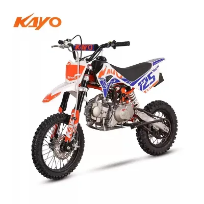 Kayo TSD125 Youth Motocross Bikes 119.6cc 4T Air-cooled Off-road Gasoline Motorcycle