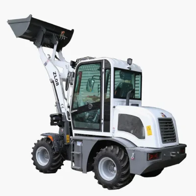 Garden Yard Site New Condition 4x4 Drive 25Kw Changchai Engine Water Cooled 3Cylinder Articulated Hydraulic Wheel Loader