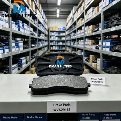 High Friction Semi Heavy Duty Brake Pad WVA29115 Brake Pad Replacement for Truck Commercial Vehicle Spare Parts